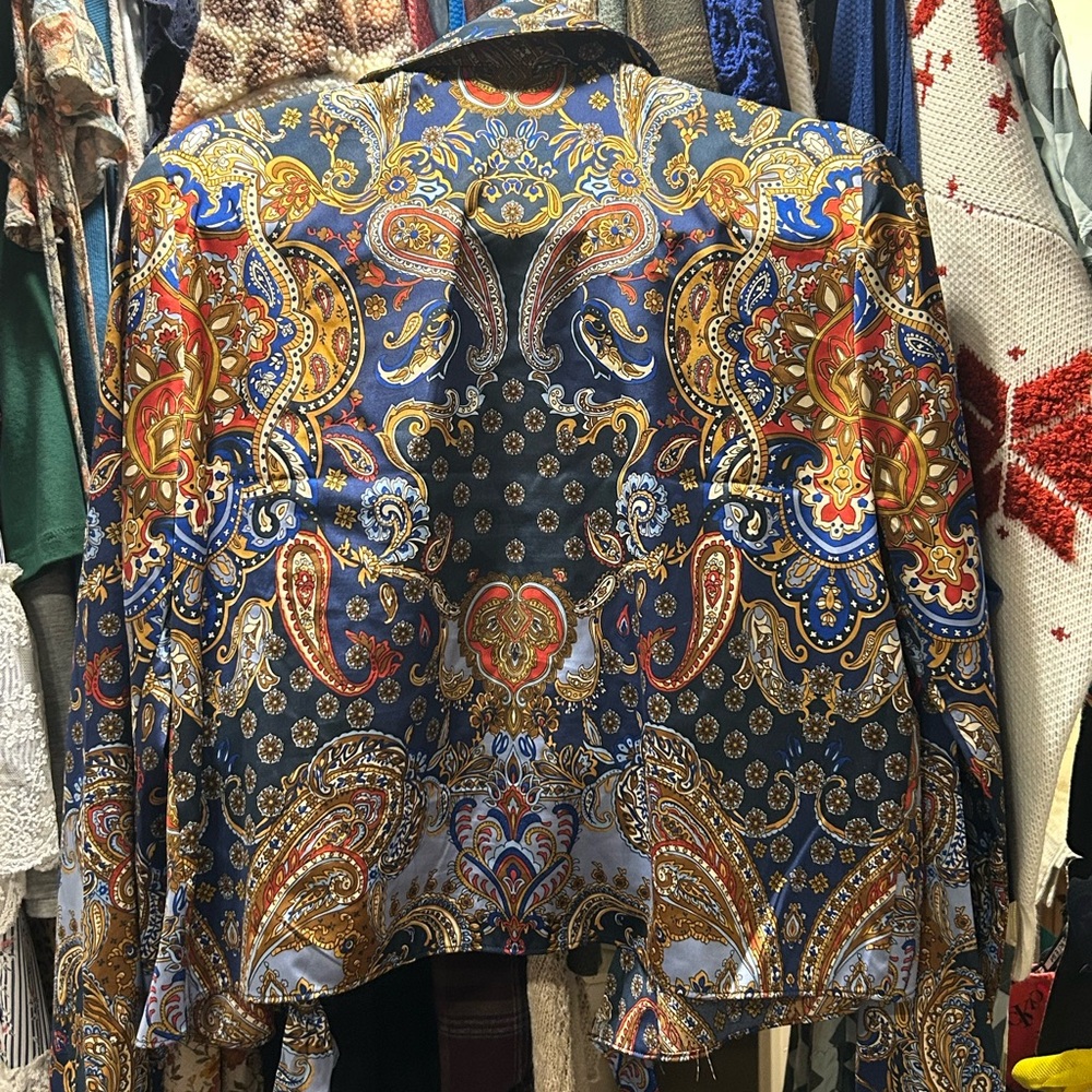 Rachel Zoe Paisley Print Women's Blouse